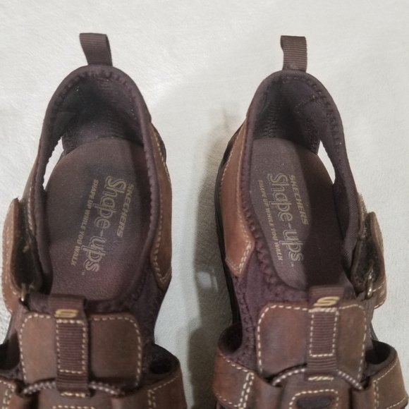 Skechers Dark Brown Women's Sandals - Picture 6 of 16
